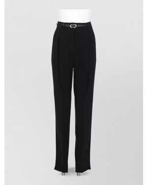 Max Mara Regular-Fit Suit Trousers - Black