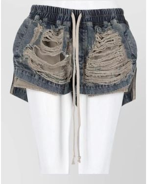 Rick Owens Denim Jeans - Black