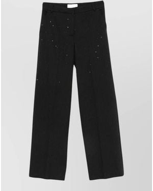 ERMANNO FIRENZE Straight-Leg Suit Pants - Black