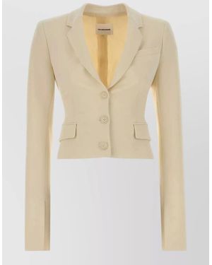 ANDAMANE Crepe Blazer - Natural
