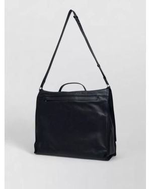Jil Sander Leather Briefcase - Black