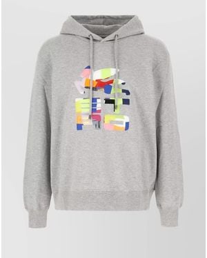 Etro Patchwork Hoodie - Grey