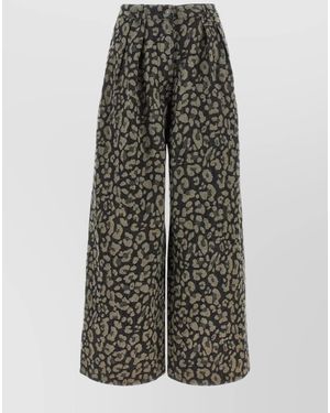 Alanui Wide-Leg Trousers - Multicolour