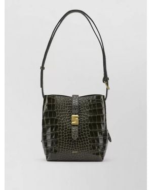 Soeur Leather Bello Small Shoulder Bag - White