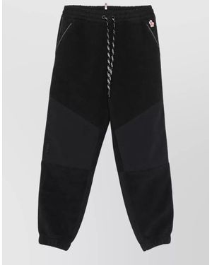Moncler Fleece Track Pants - Black