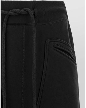 R13 Low-Rise Tapered Sweatpants - Black