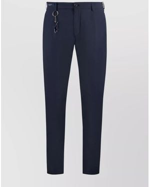 Paul & Shark Technical Tailored Trousers - Blue