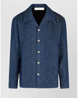 Séfr Shirt Jacket - Blue