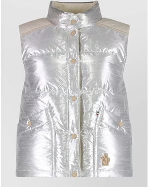 Moncler Down Padded Gilet - White