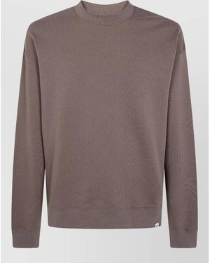 Woc Atlanta Logo Crew Neck Knit Top - Brown
