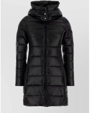 Tatras Babila Hooded Long Nylon Down Jacket - Black