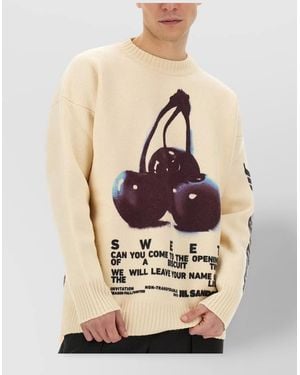 Jil Sander Regular-Fit Wool Jumper - Natural