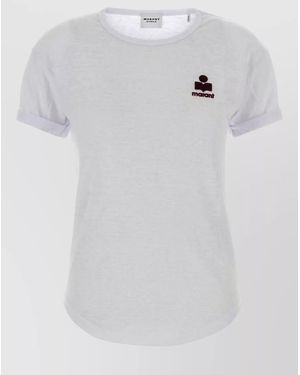 Isabel Marant Linen T-Shirt - White