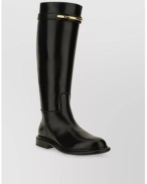 Givenchy Leather Boots - Black