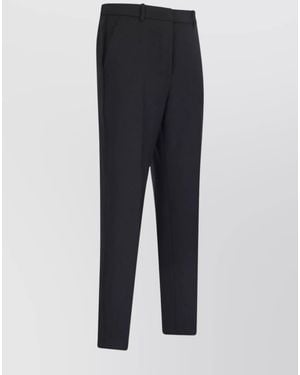 Incotex Straight Trousers With Pockets And Loops - Blue