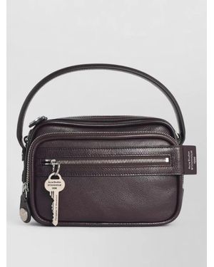 Acne Studios Camero Kit Leather Crossbody Bag - Black