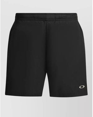 Oakley Allmighty Beach Technical Shorts Side Pockets - Black