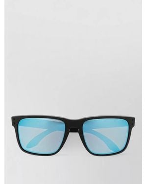Oakley Rectangular Square Frame Sunglasses Straight Arms - Blue