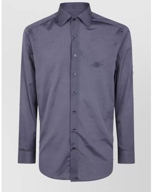 Etro Cotton Classic Shirt - Blue