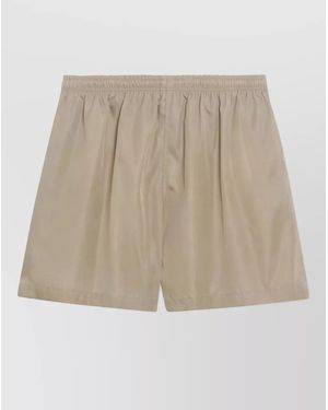 Prada Relaxed Lounge Underwear Set Elastic Waistband - Natural