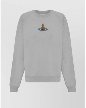 Vivienne Westwood Organic Cotton Raglan Sweatshirt - Grey