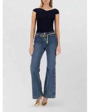 Michael Kors Denim Flared Jeans - Blue