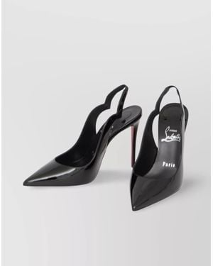Christian Louboutin Chic Pointed Leather Pumps With Stiletto Heel - Multicolor