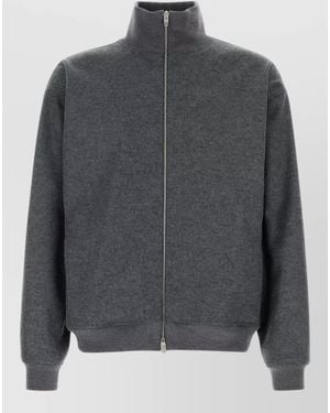 Jil Sander Wool Sweatshirt - Gray