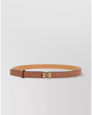Loewe Anagram Textured 2Cm Belt With Adjustable Length - Multicolour