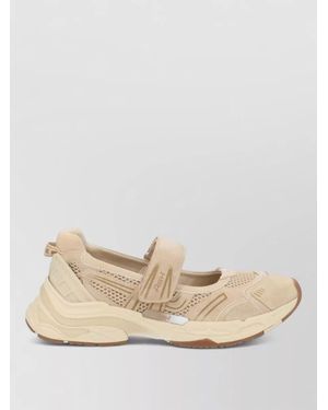 Ash Rolls Low-Top Trainers - Natural
