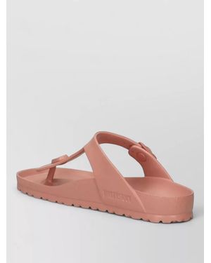 Birkenstock Flat Sole Open Toe Summer Sandals - Pink