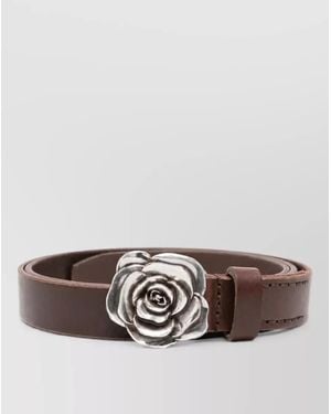 Our Legacy Leather Rose Belt - Multicolour