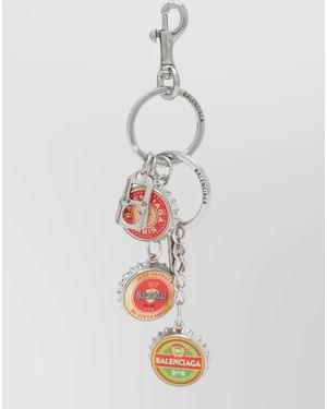 Balenciaga Keyring - White