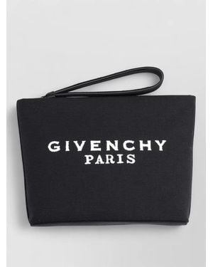 Givenchy Canvas Clutch Bag - Black