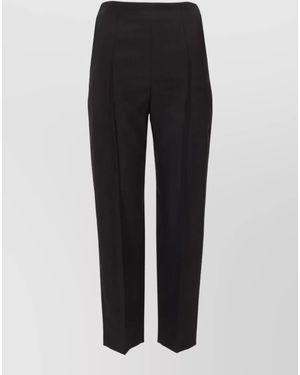 Marni Virgin Wool Tailored Trousers - Black