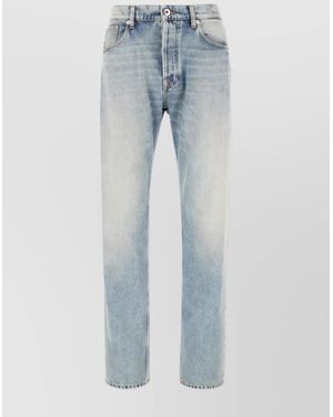 Lanvin Denim Straight-Leg Trousers - Blue