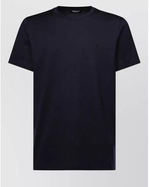 Dondup Cotton T Shirt Crew Neck Short Sleeves - Black