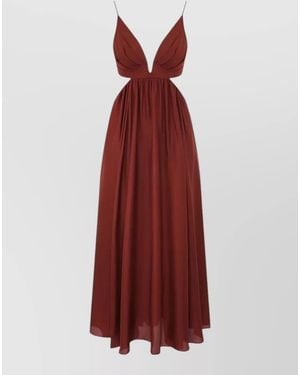 Zimmermann Silk Wanderlust Maxi Dress - Red