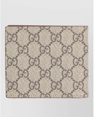 Gucci Logo-Print Wallet - Natural