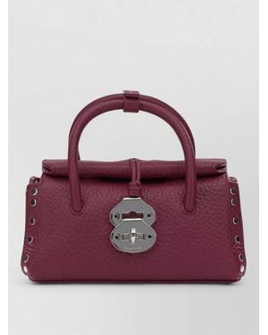Zanellato Dotta Baby Small Top Handle Bag - Purple