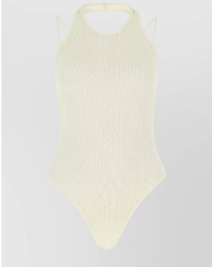 ANDREADAMO Sleeveless Bodysuit - White