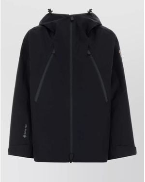 Moncler Gore Tex Windbreaker Jacket - Black