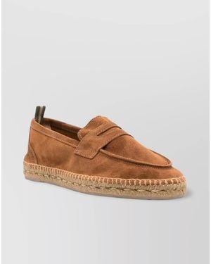 Castañer Suede Espadrilles - Brown