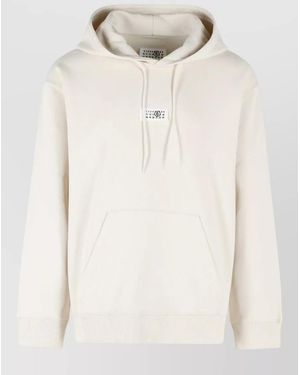 MM6 by Maison Margiela Cotton Sweatshirt - Natural