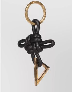 Bottega Veneta Double Knot Triangle Key Ring Accessories in