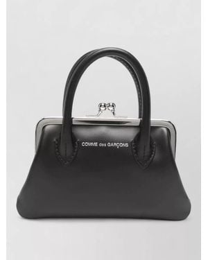 Comme des Garçons Leather Mini Bag - Black