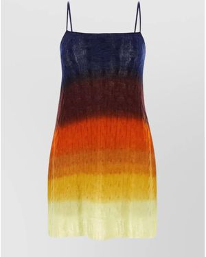 Etro Wool Mini Dress - Multicolor