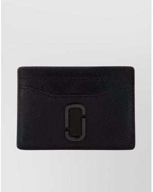 Marc Jacobs Textured Leather Card Holder - Black