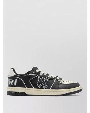 Amiri Newport Trainers Perforated Toe Rubber Sole - Multicolour