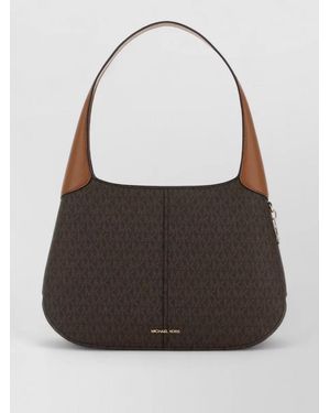 Michael Kors Printed Canvas Alice Shoulder Bag - Black
